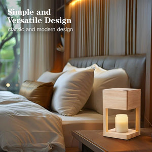 Candle Warmer Lamp with Timer, Dimmable Electric Candle Lamp Warmer for Jar Candles,Birthday Gifts for Women, Compatible up to 4.5Inch Candles