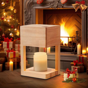 Candle Warmer Lamp with Timer, Dimmable Electric Candle Lamp Warmer for Jar Candles,Birthday Gifts for Women, Compatible up to 4.5Inch Candles