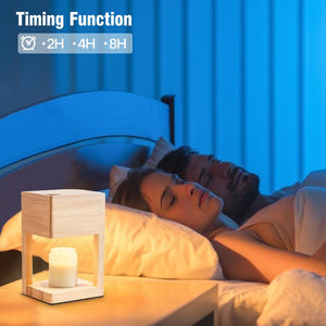Candle Warmer Lamp with Timer, Dimmable Electric Candle Lamp Warmer for Jar Candles,Birthday Gifts for Women, Compatible up to 4.5Inch Candles