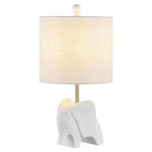 JONATHAN Y Koda Eclectic Southwestern Resin/Iron Elephant LED Kids Table Lamp; Bulb Included