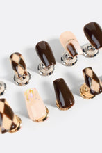 Load image into Gallery viewer, Preppy Aesthetic | Pro Handmade Gel Nails