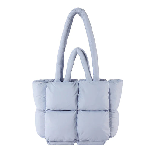 PufferCloud Bag - Quilted Plush Fall Cotton-Filled Shoulder bag