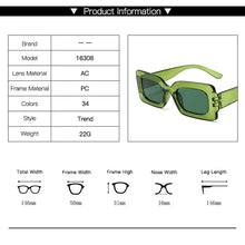 Load image into Gallery viewer, New Vintage Rectangle Sunglasses