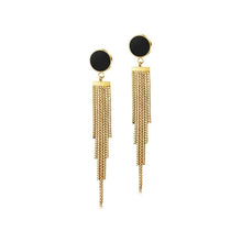 Load image into Gallery viewer, Long Tassel Drop Earrings