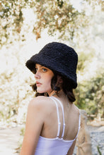 Load image into Gallery viewer, Teddy Suede Combo Reversible Bucket Hat