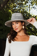 Load image into Gallery viewer, Wanderlust Wide Brim Pinched Front Hat