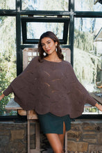 Load image into Gallery viewer, Texture Trend Sleeve-Knit Poncho