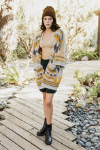 Load image into Gallery viewer, Aztec Dreams Faux Hair Pocket Ruana