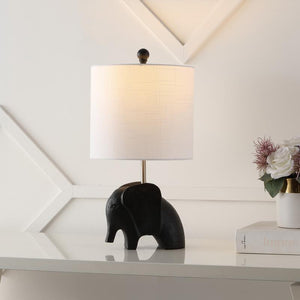 JONATHAN Y Koda Eclectic Southwestern Resin/Iron Elephant LED Kids Table Lamp; Bulb Included
