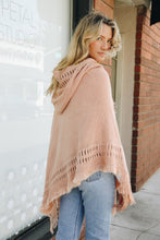 Load image into Gallery viewer, Classic Knit Hooded Poncho