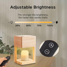 Load image into Gallery viewer, Candle Warmer Lamp with Timer, Dimmable Electric Candle Lamp Warmer for Jar Candles,Birthday Gifts for Women, Compatible up to 4.5Inch Candles