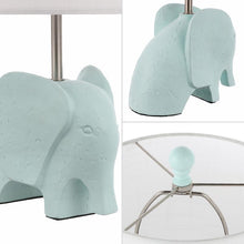 Load image into Gallery viewer, JONATHAN Y Koda Eclectic Southwestern Resin/Iron Elephant LED Kids Table Lamp; Bulb Included