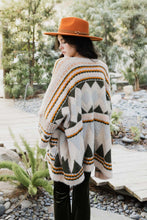 Load image into Gallery viewer, Aztec Dreams Faux Hair Pocket Ruana