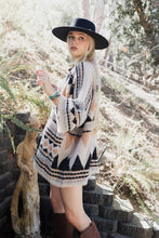 Load image into Gallery viewer, Aztec Dreams Faux Hair Pocket Ruana