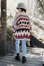Load image into Gallery viewer, Aztec Dreams Faux Hair Pocket Ruana