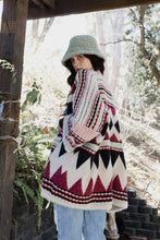 Load image into Gallery viewer, Aztec Dreams Faux Hair Pocket Ruana