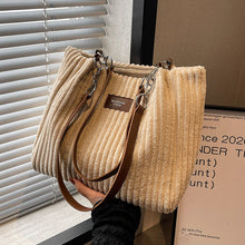 Load image into Gallery viewer, Retro Textured Shopper Tote
