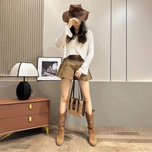 Load image into Gallery viewer, Western Cowboy Boots with Chunky Heel and Embroidery