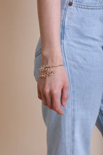 Load image into Gallery viewer, Olive Branch Minimal Bracelet